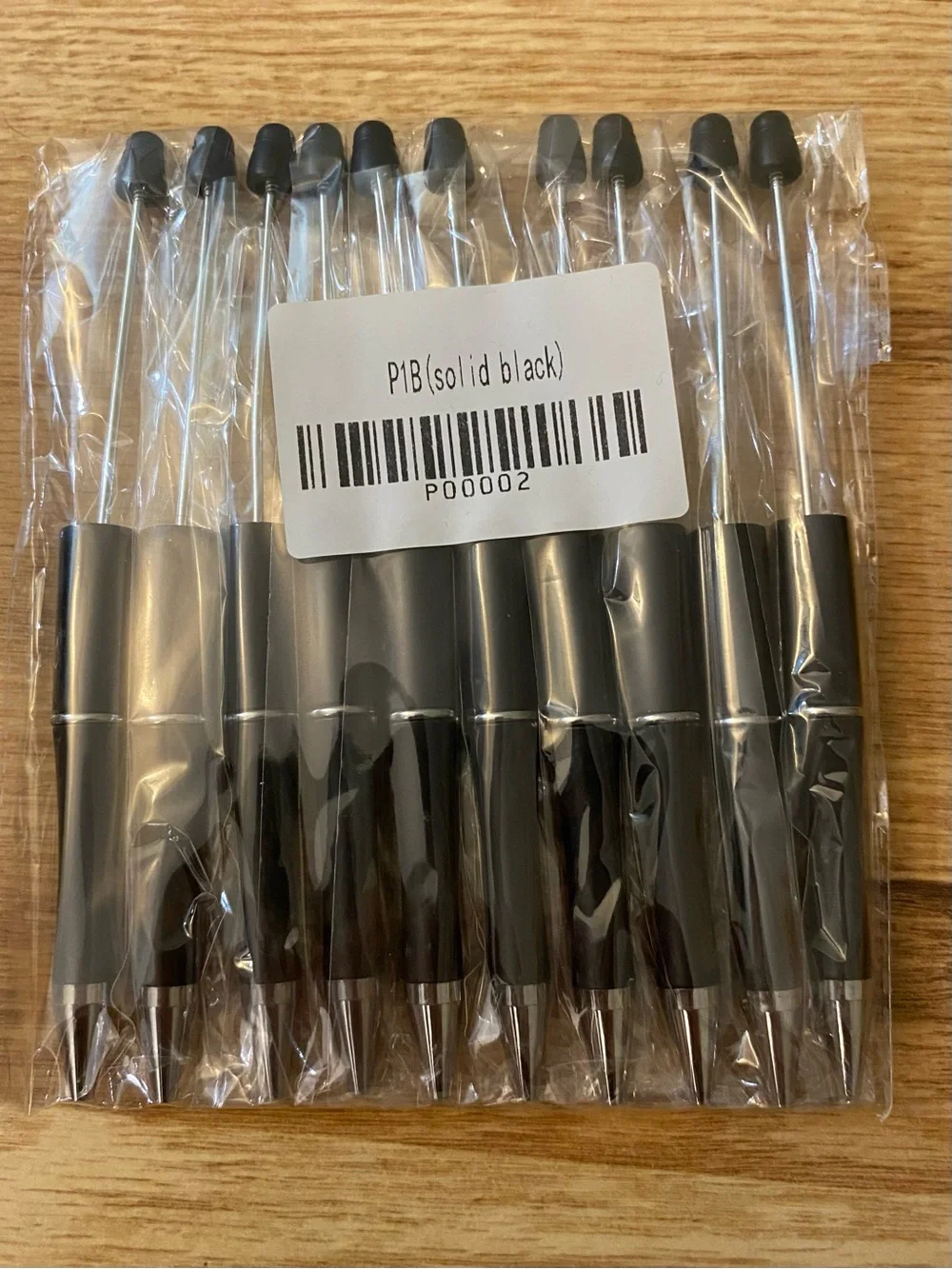 BEADABLE PLASTIC PEN New